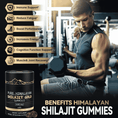 Carica immagine nel visualizzatore Galleria, Himalayan Shilajit Gummies with Ashwagandha & Gokshura - Vegan, Sugar -60 Count - Ellasie | Supplement Gummies Shilajit