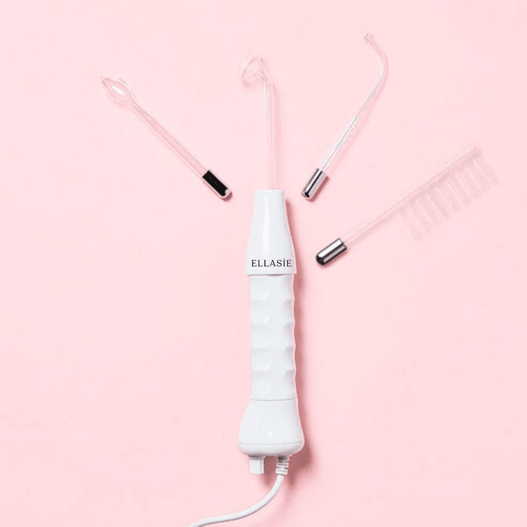 High Frequency Therapy Wand (Argon + Neon) – Acne Treatment, Wrinkle Reduction & Hair Growth | High Frequency Therapy Wand (Argon + Neon) by Ellasie