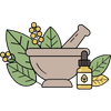 herbal mix in a bowl