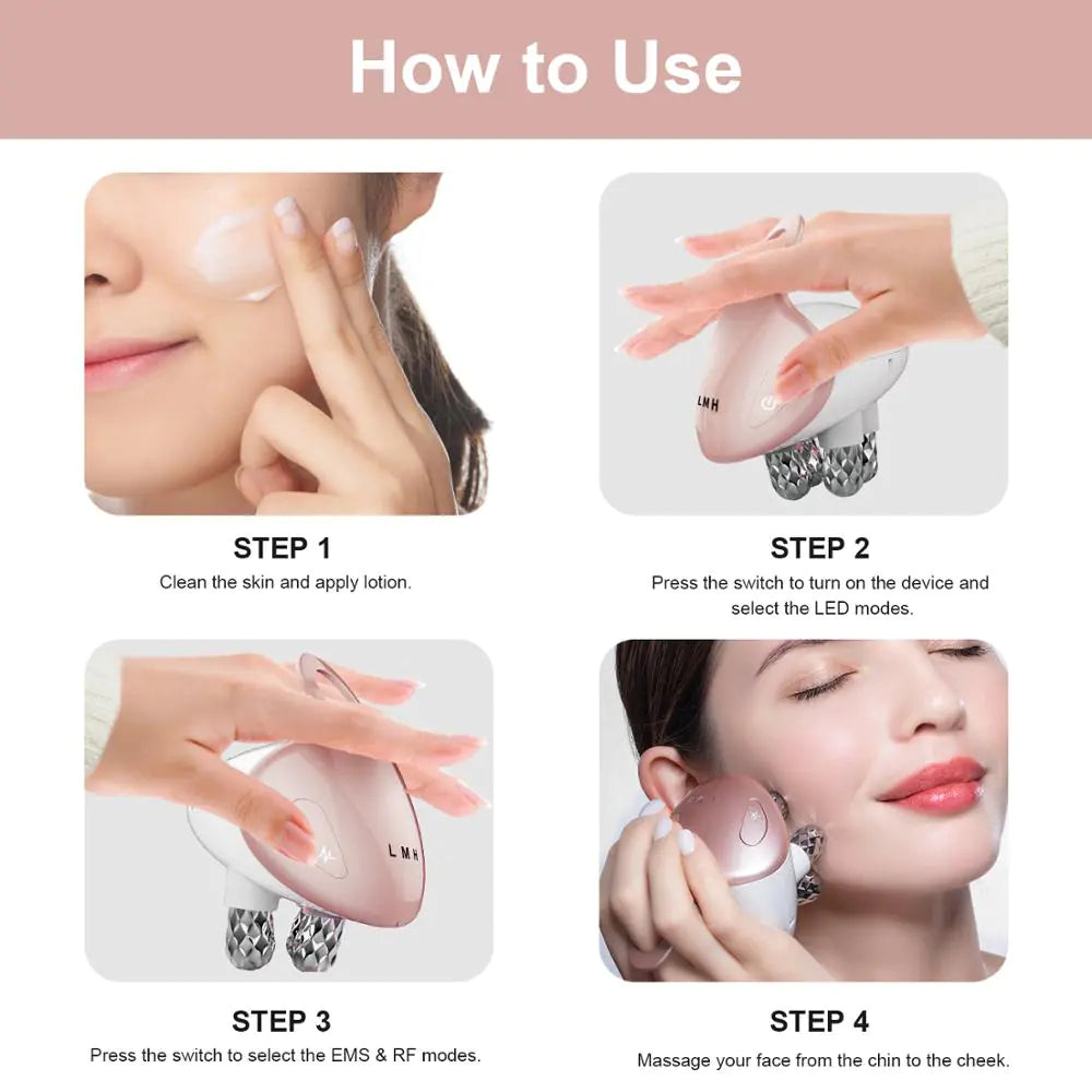 GlowMax Mini Facial Spa Device