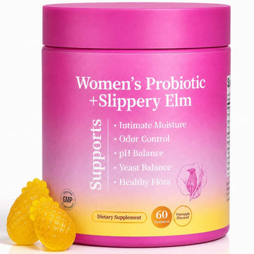 Gummies hydratation intime au Slippery Elm