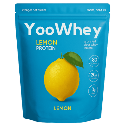 Clear Whey Protein Isolate | Grass - Fed, No Added Sugar, 3 Refreshing Flavours – 20g Protein per Serving | Whey protein by Ellasie