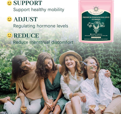 pH Balance Gummies for Women – Pineapple Flavor, Immune & Gut Support | Vegan, 60 Gummies