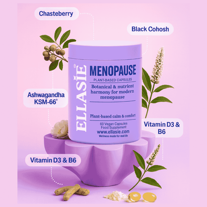 Ellasie Vegan Supplement – Plant - Based Capsules with Botanicals & Vitamins | Supplements > Menopause vitamin by Ellasie