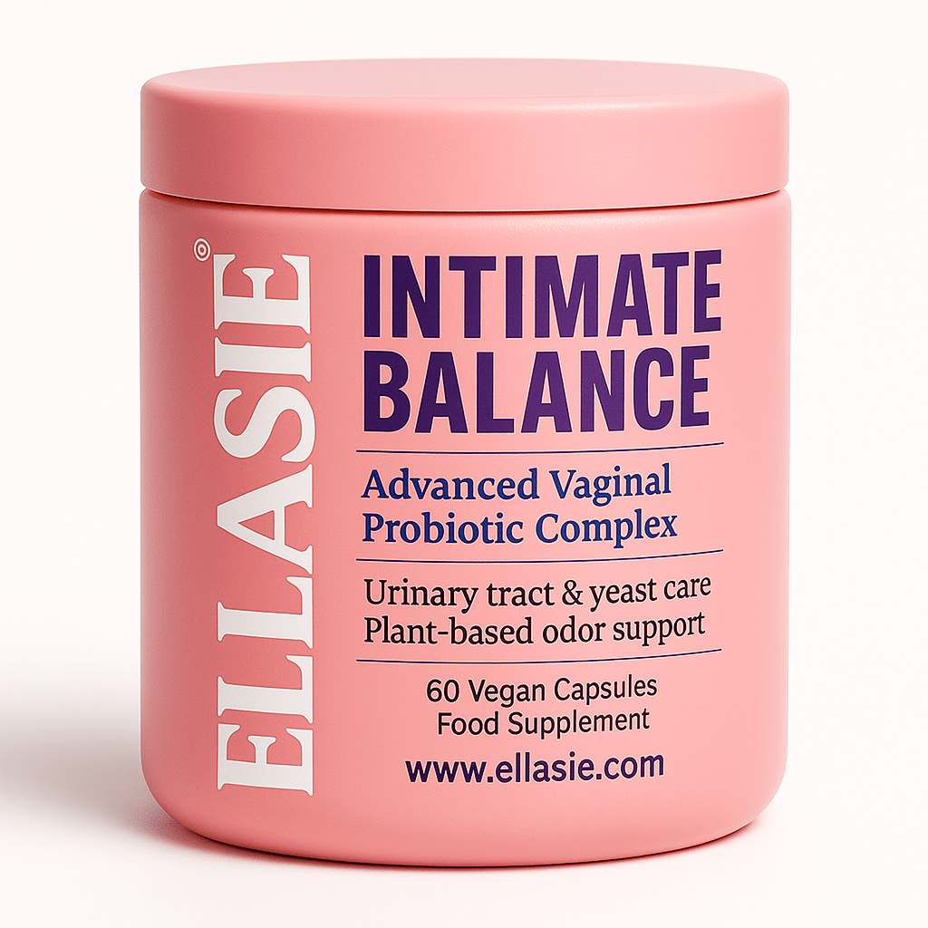 Women’s Daily Probiotic – Digestive & & pH Balance | 60 Vegan Caps | Vaginal Probiotic by Ellasie