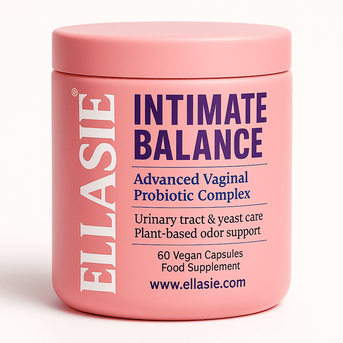Women’s Daily Probiotic – Digestive & & pH Balance | 60 Vegan Caps | Vaginal Probiotic by Ellasie