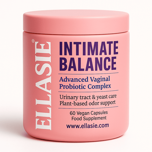 Women’s Daily Probiotic – Digestive & & pH Balance | 60 Vegan Caps | Vaginal Probiotic by Ellasie