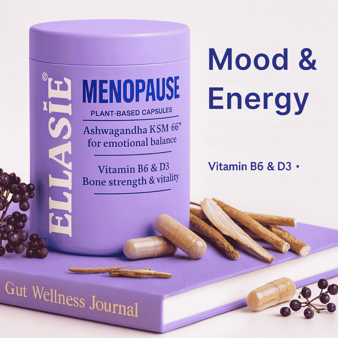 Ellasie Women's 40+ Supplement – Plant-Based Capsules with Botanicals & Vitamins. Daily wellness formula, benefits
