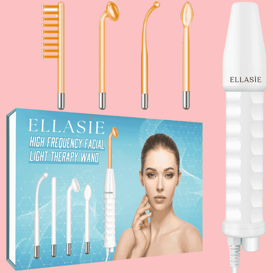 High Frequency Therapy Wand (Argon + Neon) – Acne Treatment, Wrinkle Reduction & Hair Growth | High Frequency Therapy Wand (Argon + Neon) by Ellasie